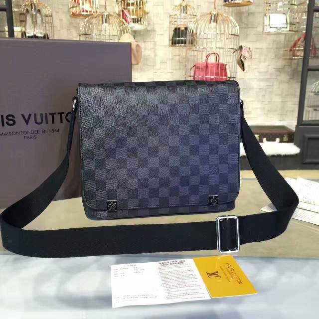 REVIEWING A FAKE LOUIS VUITTON CROSSBODY DAMIER BAG FROM DHGATE